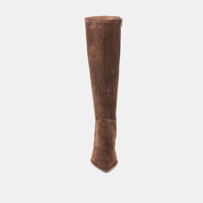 Dolce Vita SHOES Aldy Dk Brown Suede Boots
