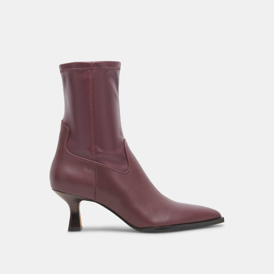 Dolce Vita SHOES Arya Wine Leather Boots | Rich Leather Wine Boots with Skinny Heel
 – Dolce Vita