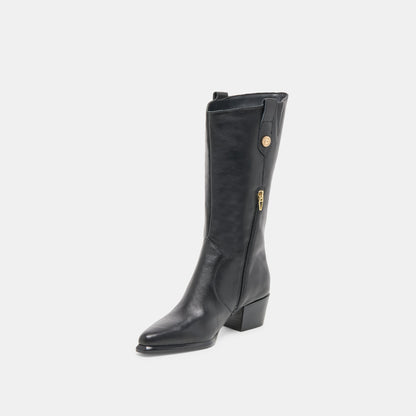 Dolce Vita SHOES Vern Black Leather Boots