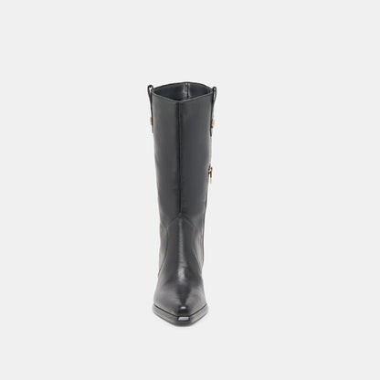 Dolce Vita SHOES Vern Black Leather Boots