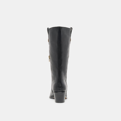 Dolce Vita SHOES Vern Black Leather Boots