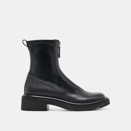 Dolce Vita SHOES Shante Black Leather Boots