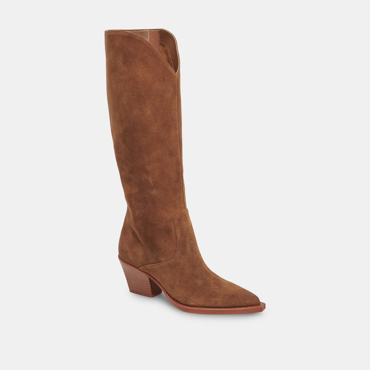Dolce Vita SHOES Raj Boots in Brown Suede | Women's Brown Suede Knee-High Boots
 – Dolce Vita