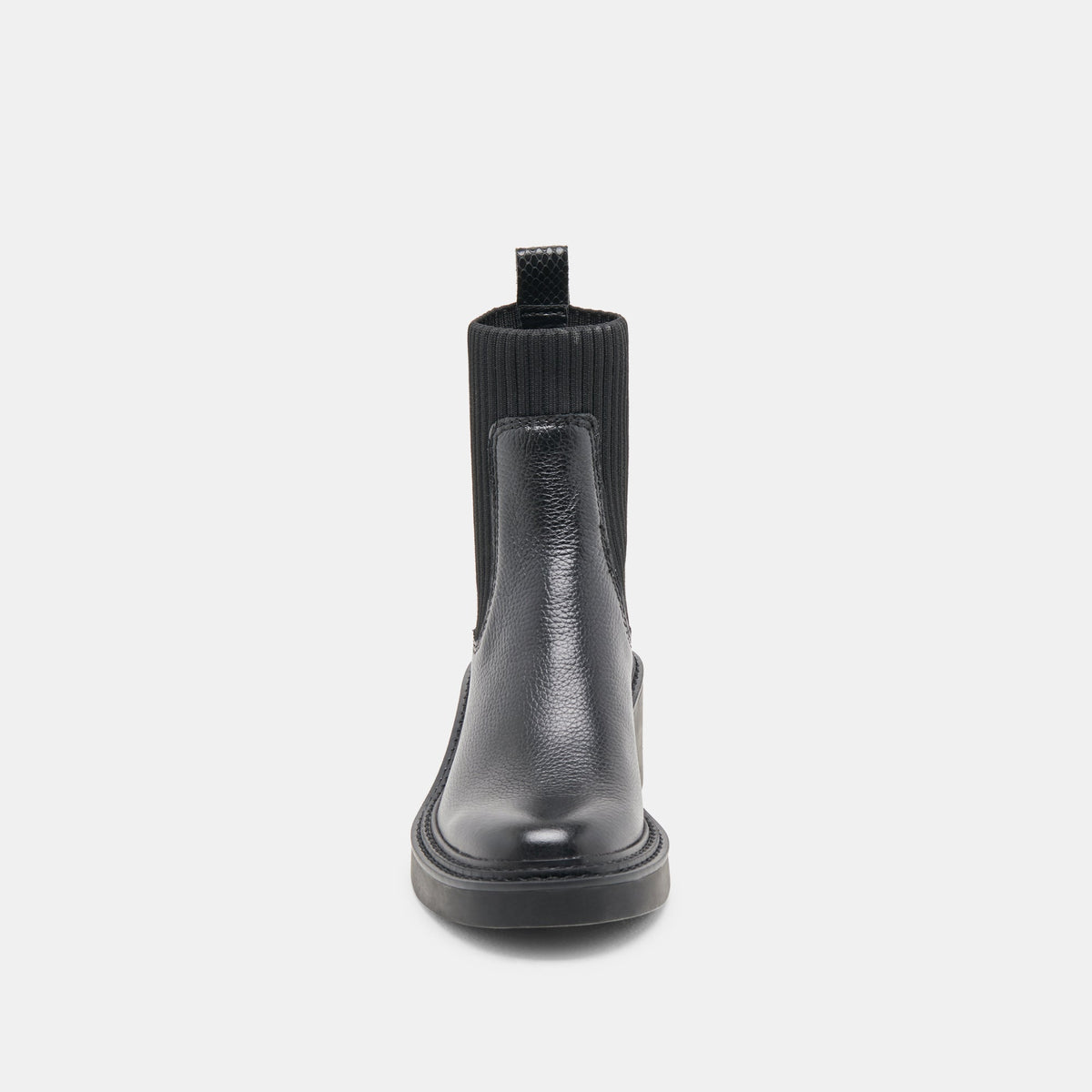 Dolce Vita SHOES Hilora H2O Waterproof Black Leather Boots