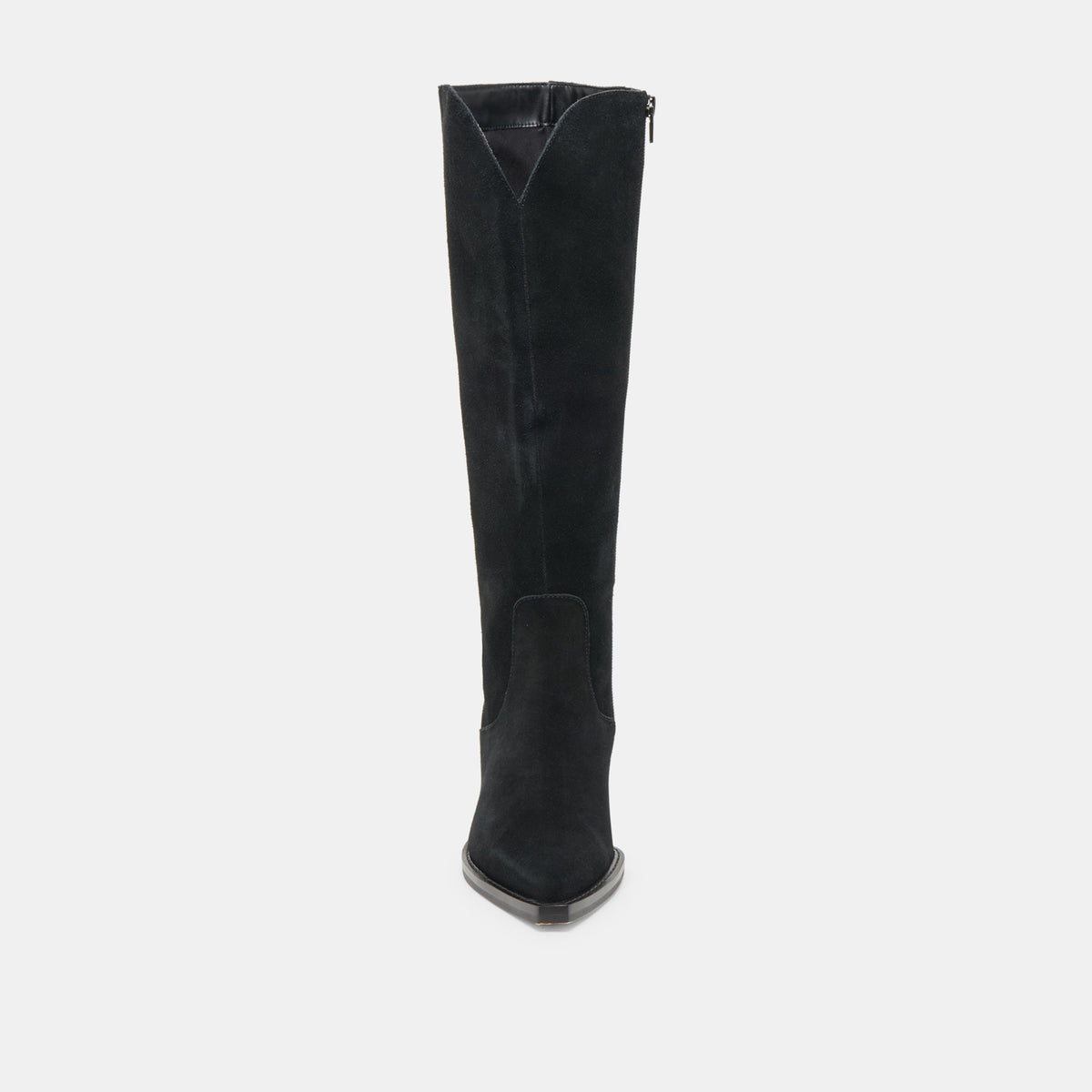 Dolce Vita SHOES RAJ Wide Calf Boots Onyx Suede | Women's Onyx Suede Knee-High Boots
 – Dolce Vita
