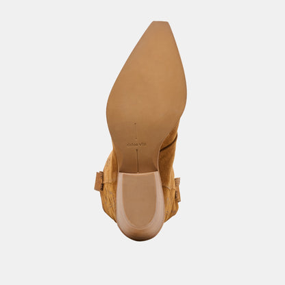 Dolce Vita SHOES Sammy Chestnut Suede Boots