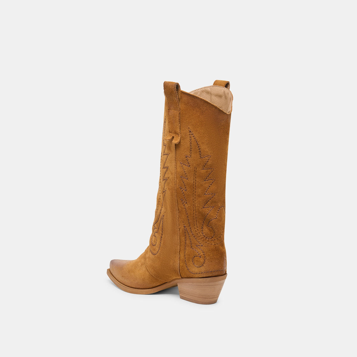 Dolce Vita SHOES Sammy Chestnut Suede Boots