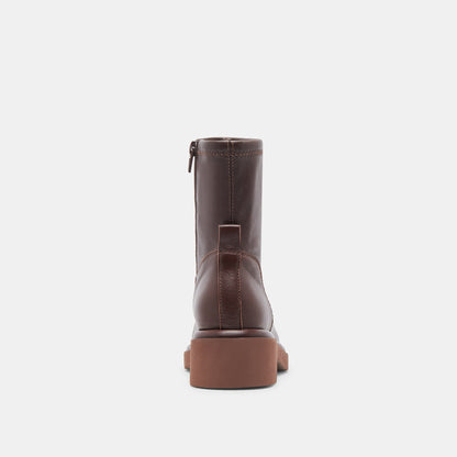 Dolce Vita SHOES Simaya H2O Waterproof Mahogany Leather Boots