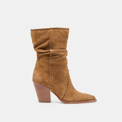 Dolce Vita SHOES Julith Lt Brown Suede Boots
