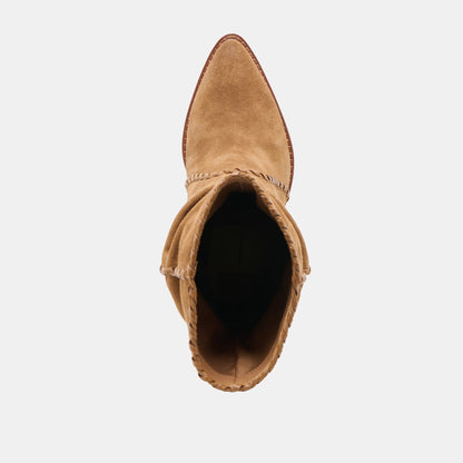 Dolce Vita SHOES Julith Lt Brown Suede Boots