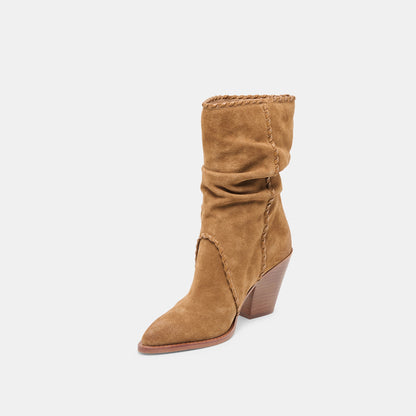 Dolce Vita SHOES Julith Lt Brown Suede Boots