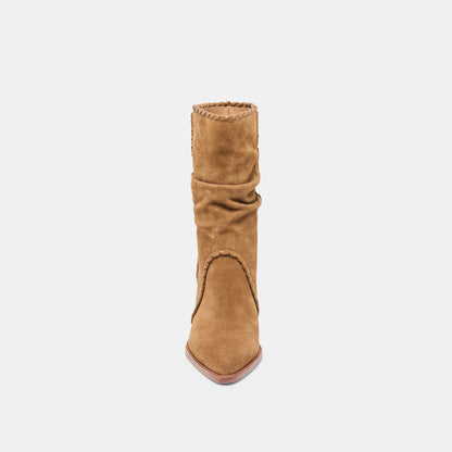 Dolce Vita SHOES Julith Lt Brown Suede Boots