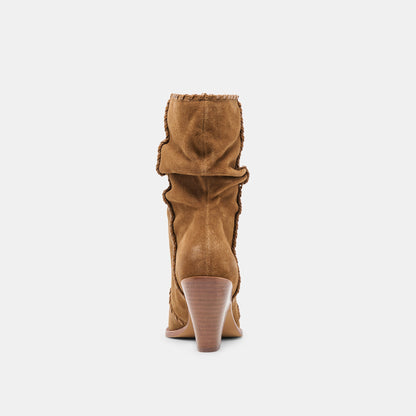 Dolce Vita SHOES Julith Lt Brown Suede Boots