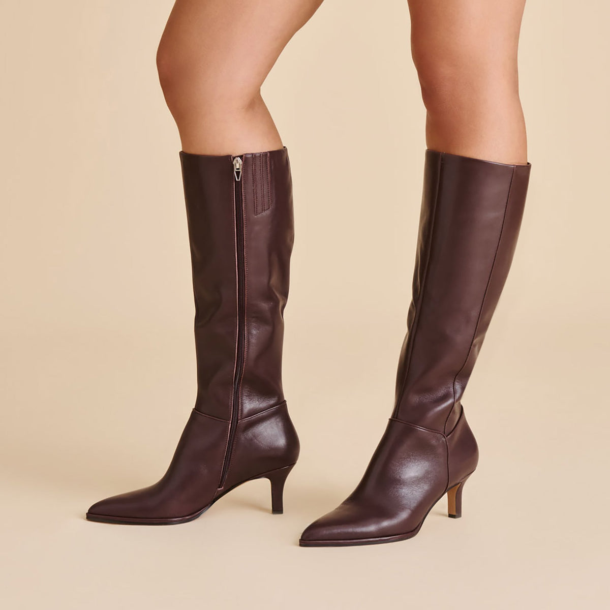Dolce Vita SHOES Aldy Mulberry Leather Boots