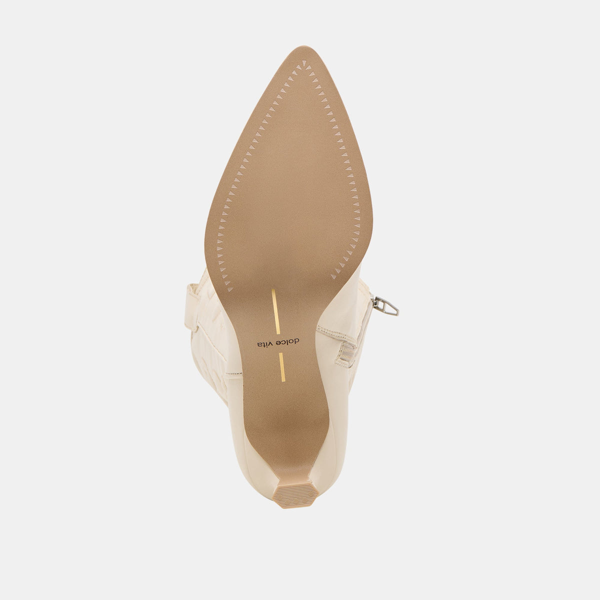 Dolce Vita SHOES Alisa Creme Leather Boots