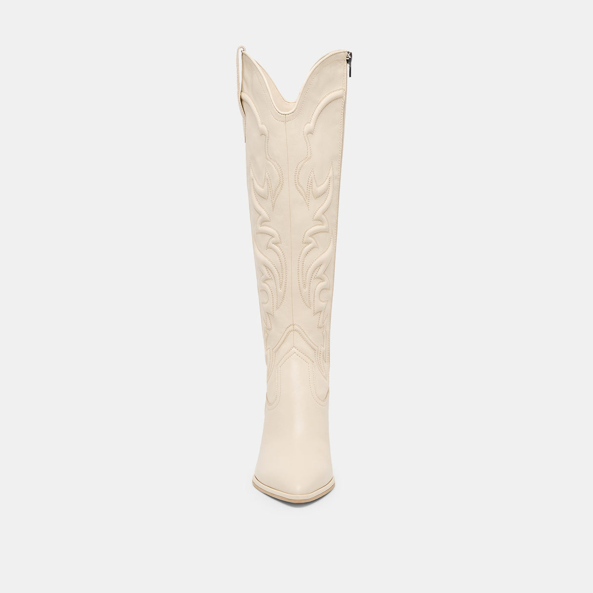 Dolce Vita SHOES Alisa Creme Leather Boots