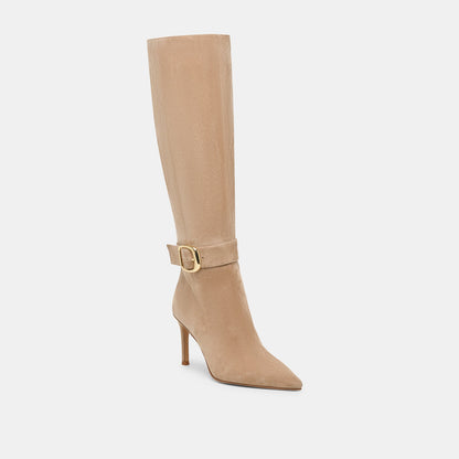 Dolce Vita SHOES Kinzy Camel Suede Boots