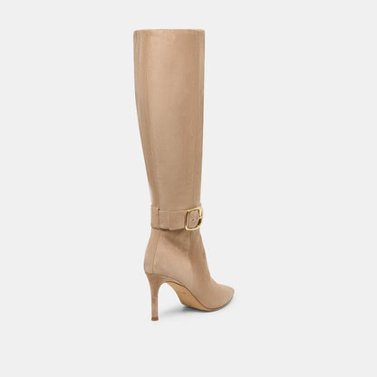 Dolce Vita SHOES Kinzy Camel Suede Boots