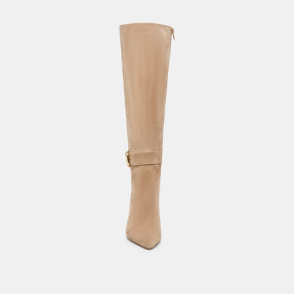 Dolce Vita SHOES Kinzy Camel Suede Boots