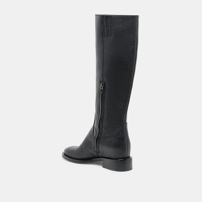 Dolce Vita SHOES Kilian H2O Waterproof Black Leather Boots