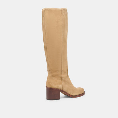 Dolce Vita SHOES Lucyle Dk Taupe Suede Boots