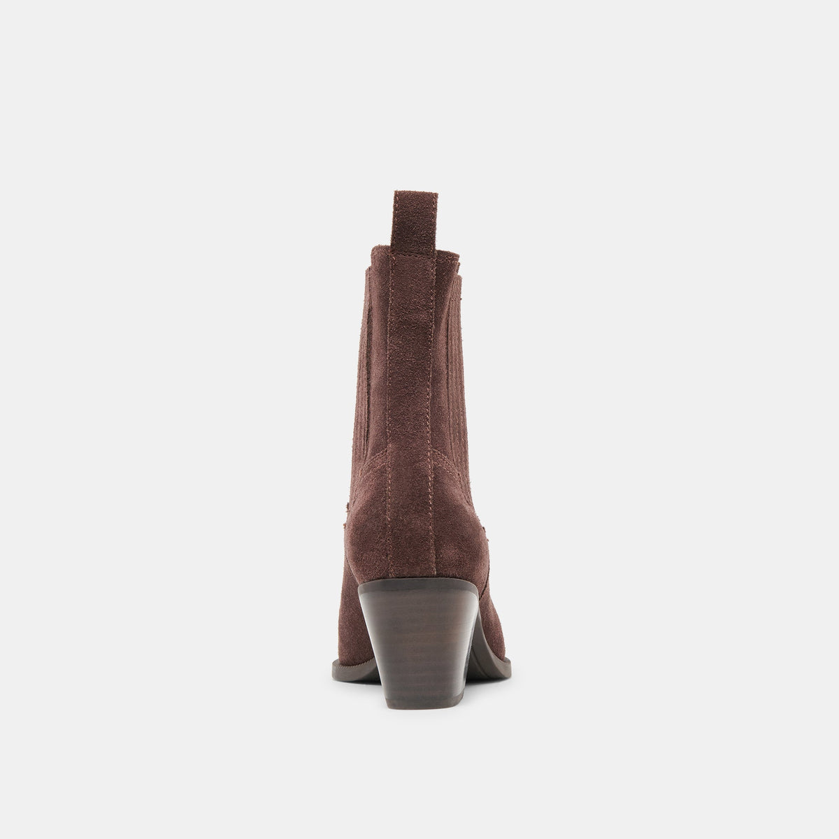 Dolce Vita SHOES Slim Mahogany Suede Booties