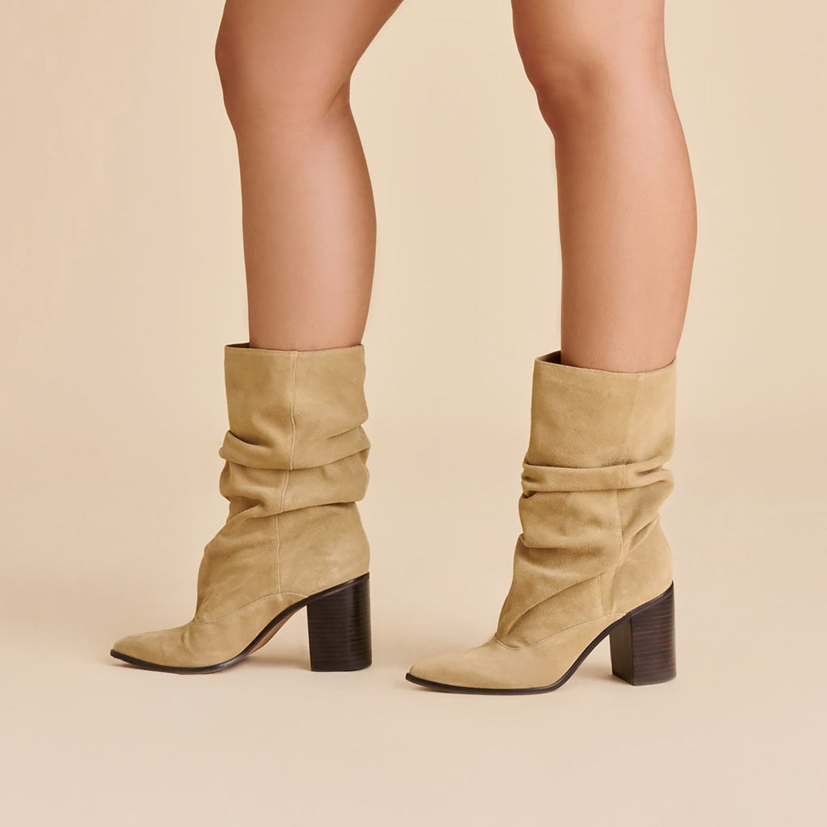 Dolce Vita SHOES Talina Dk Taupe Suede Boots
