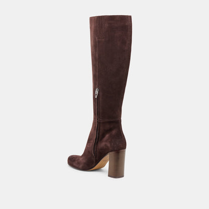 Dolce Vita SHOES Hudsin Mahogany Suede Boots