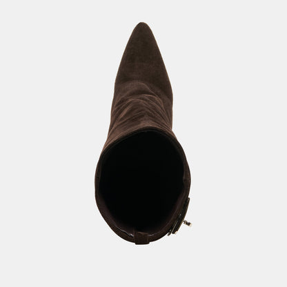 Dolce Vita SHOES Aggy Dk Brown Suede Boots