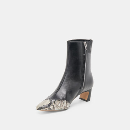 Dolce Vita SHOES Anika Black Multi Leather Boots