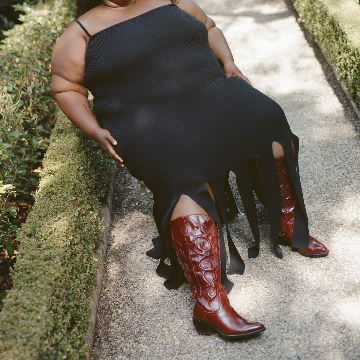 Dolce Vita SHOES Mirla Oxblood Leather Extra Wide Calf Boots