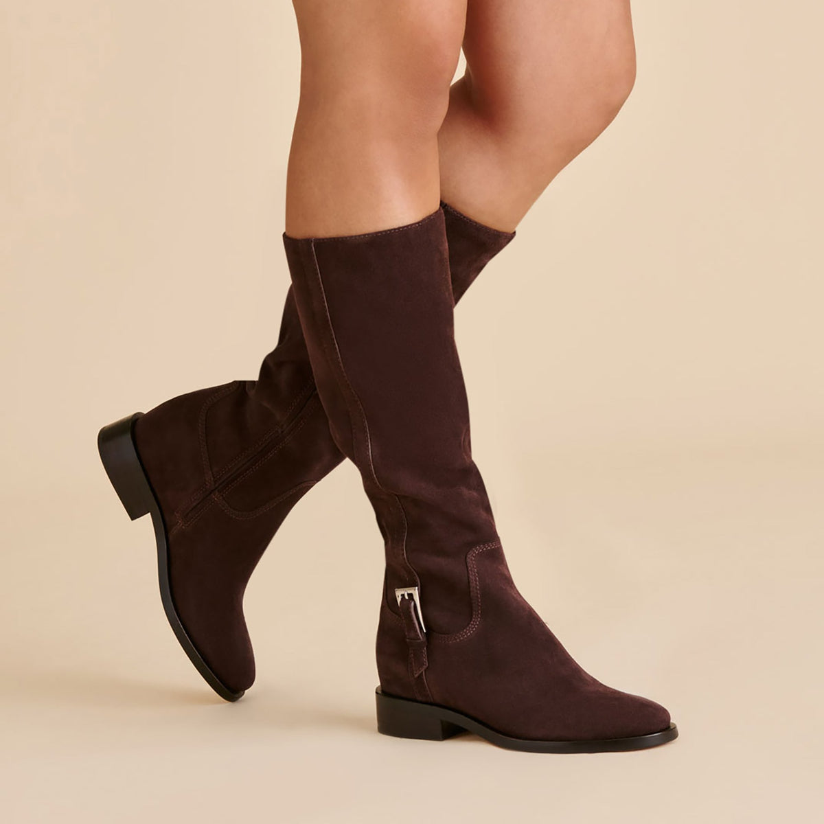 Dolce Vita SHOES Kilian H2O Waterproof Mahogany Suede Boots
