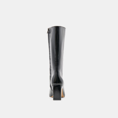 Dolce Vita SHOES Riggs Black Leather Boots