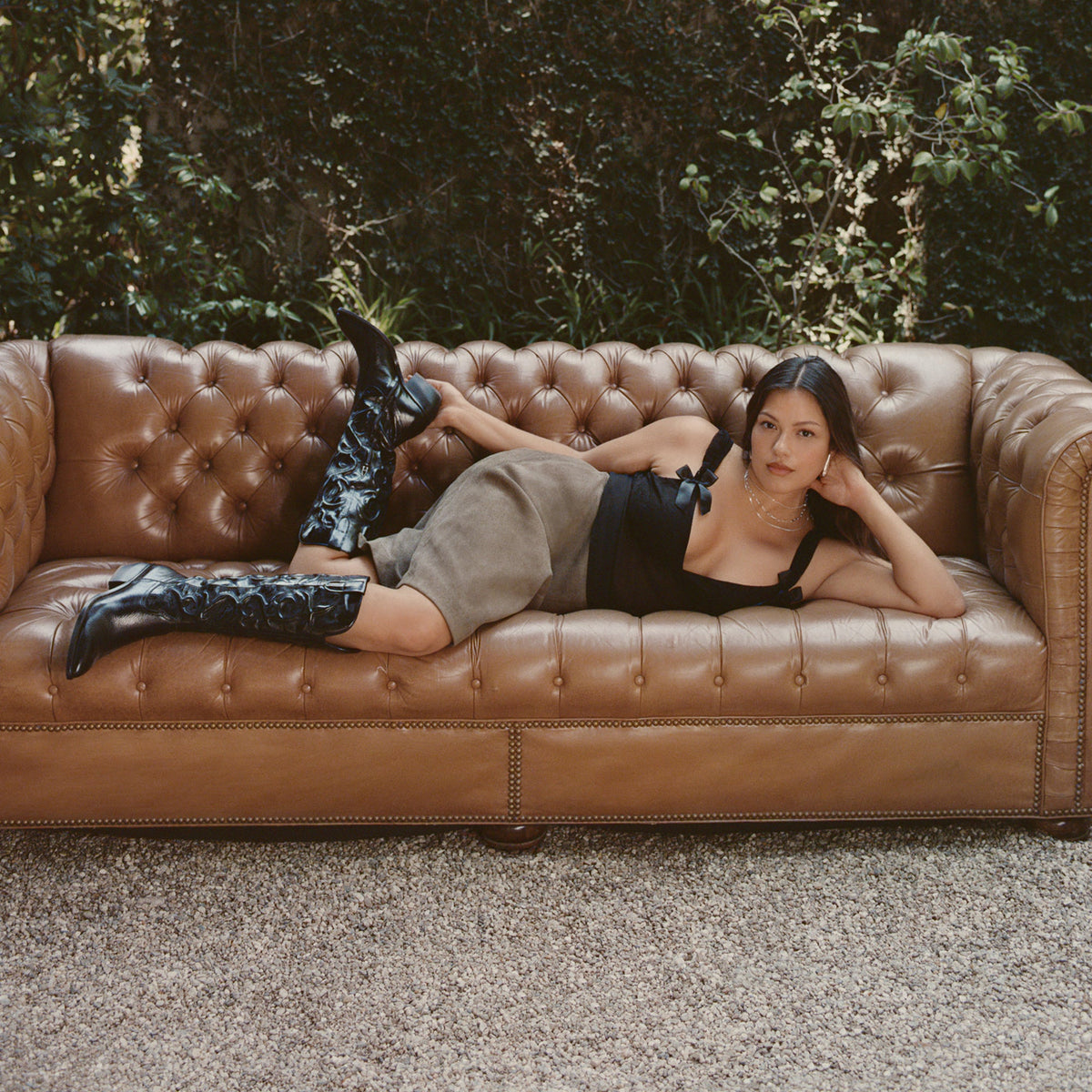 Dolce Vita SHOES Mirla Black Leather Boots