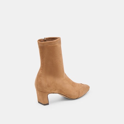 Dolce Vita SHOES Anika Lt Brown Stella Suede Boots