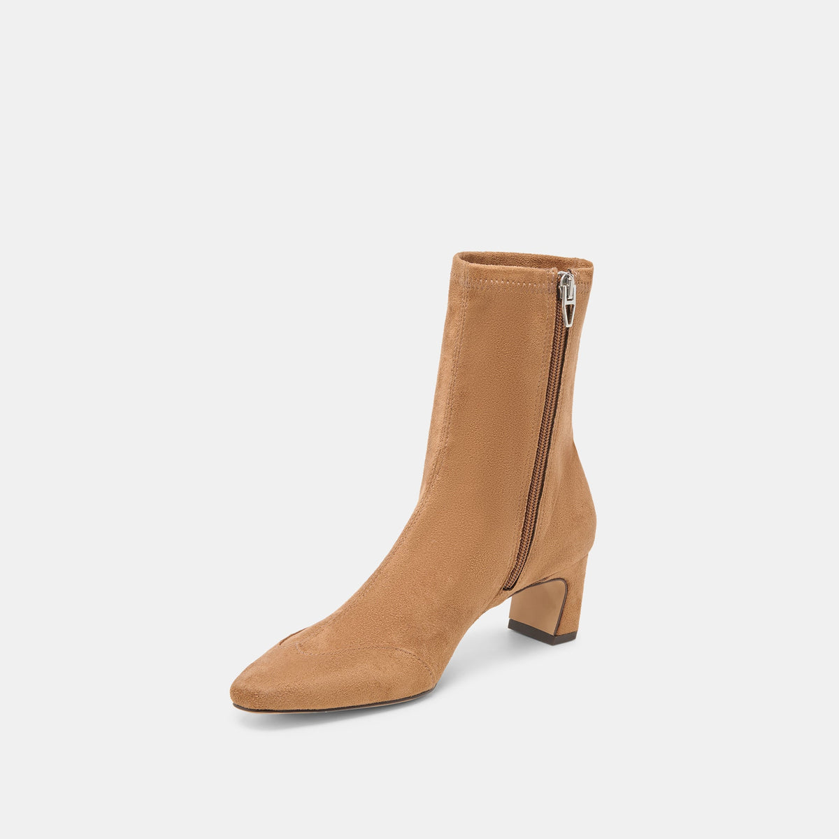 Dolce Vita SHOES Anika Lt Brown Stella Suede Boots
