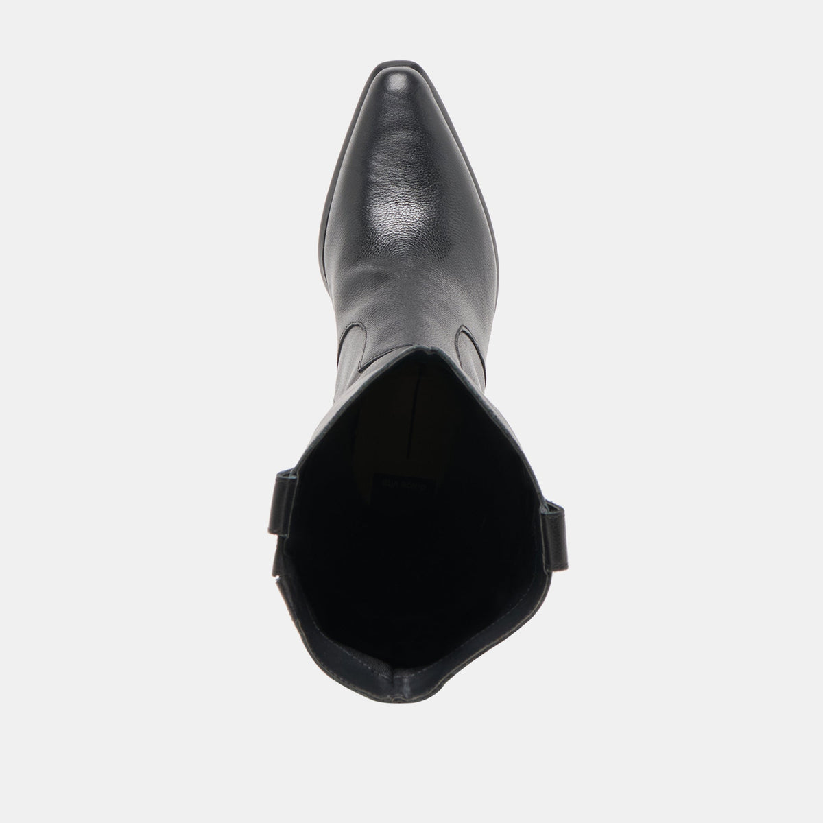 Dolce Vita SHOES Vern Black Leather Wide Calf Boots