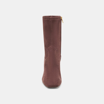 Dolce Vita SHOES Roan Mahogany Stella Suede Boots