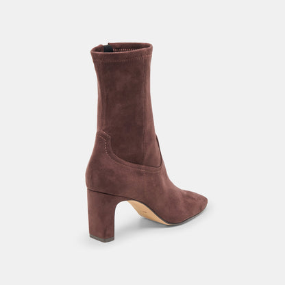 Dolce Vita SHOES Roan Mahogany Stella Suede Boots