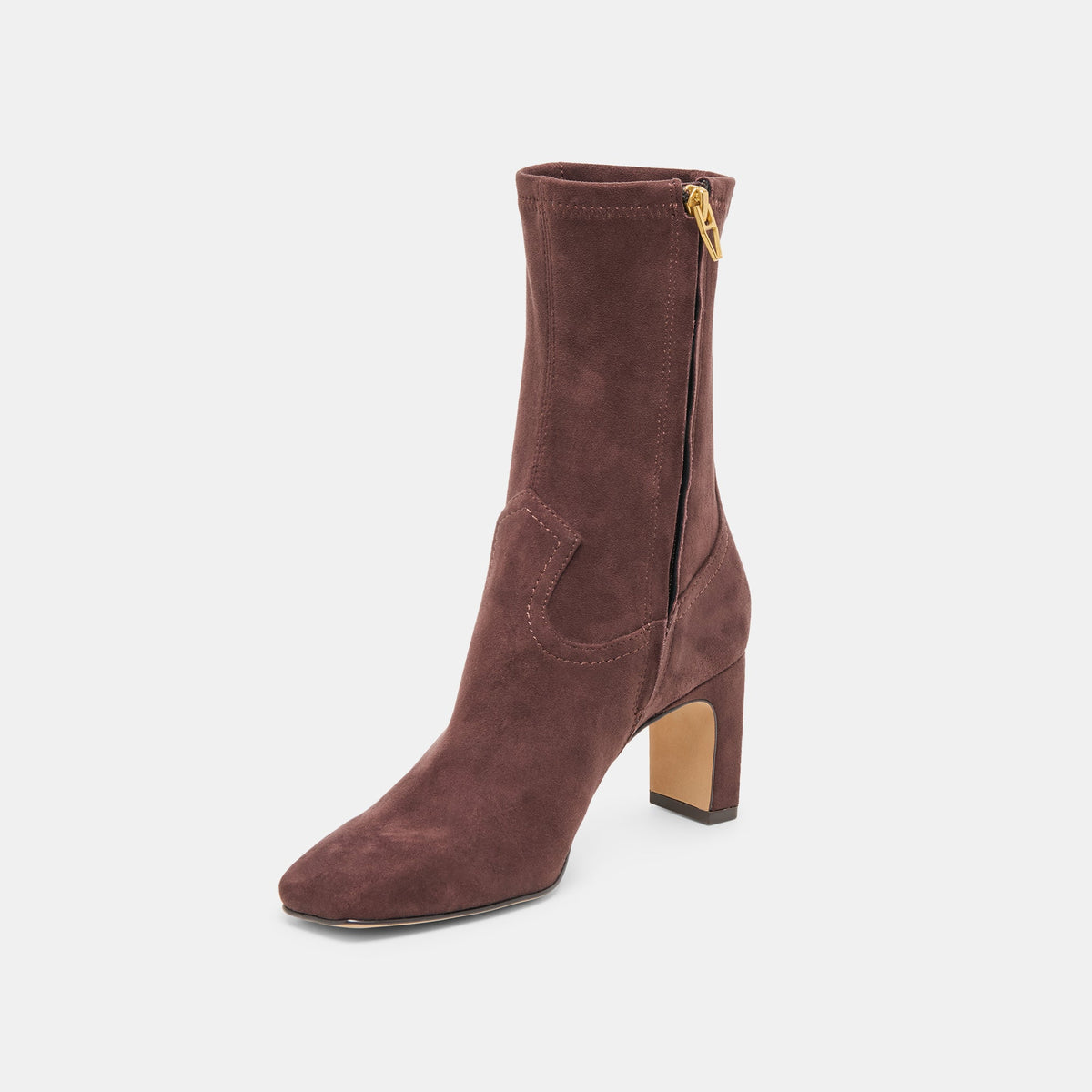 Dolce Vita SHOES Roan Mahogany Stella Suede Boots