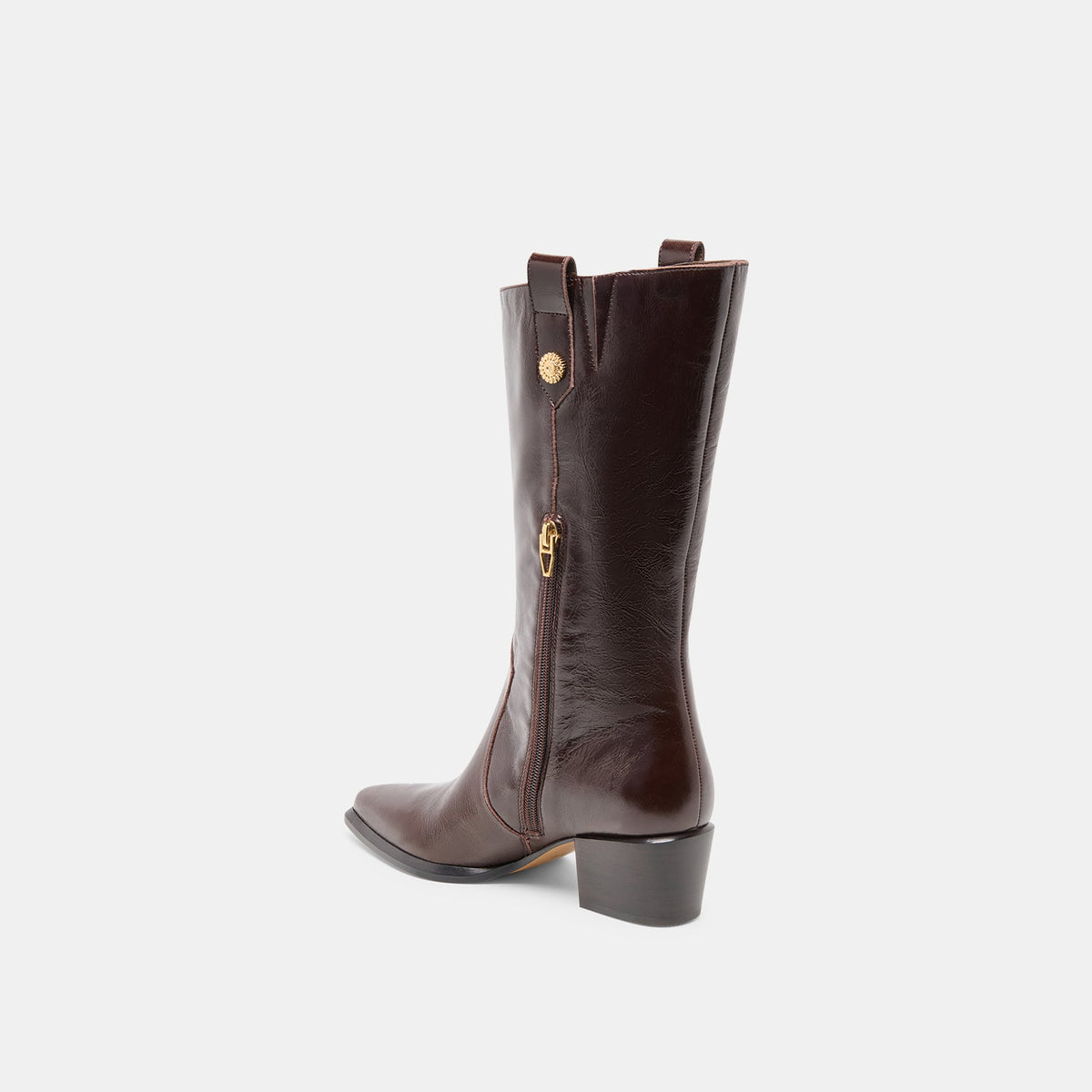 Dolce Vita SHOES Vern Chocolate Leather Boots