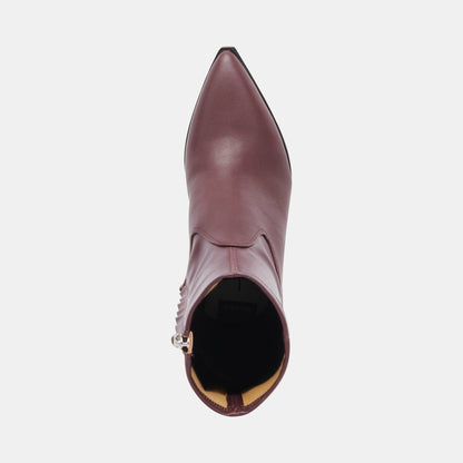 Dolce Vita SHOES ARYA WIDE CALF BOOTS WINE LEATHER
 – Dolce Vita