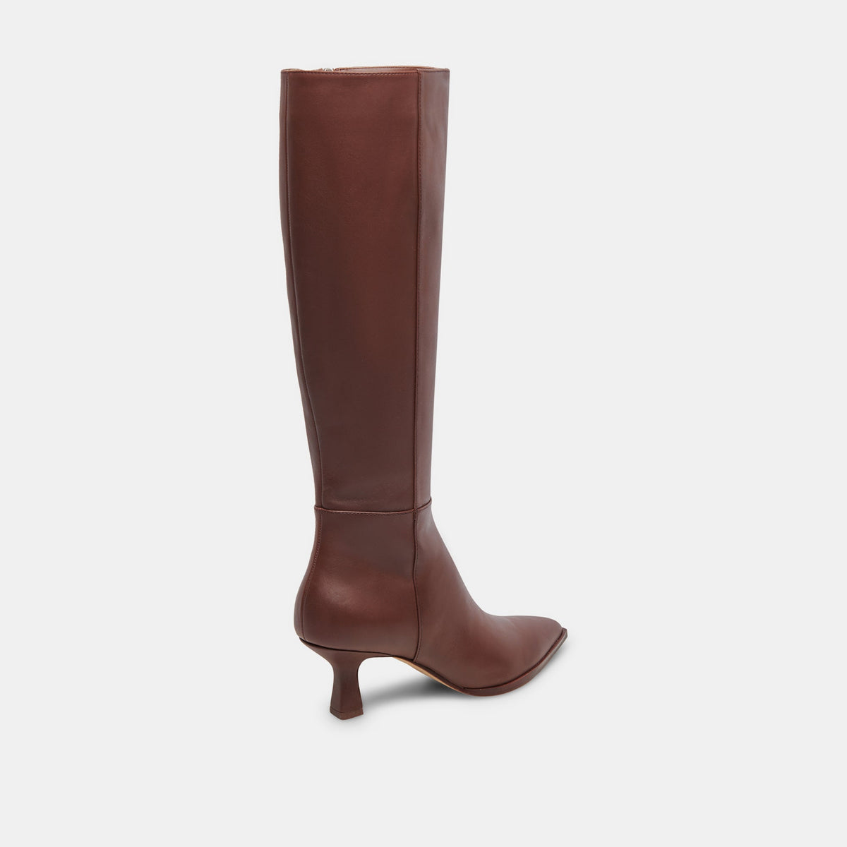 Dolce Vita SHOES Auggie Chocolate Leather Narrow Calf Boots