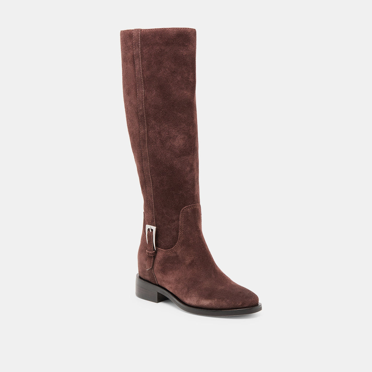 Dolce Vita SHOES Kilian H2O Waterproof Mahogany Suede Wide Calf Boots