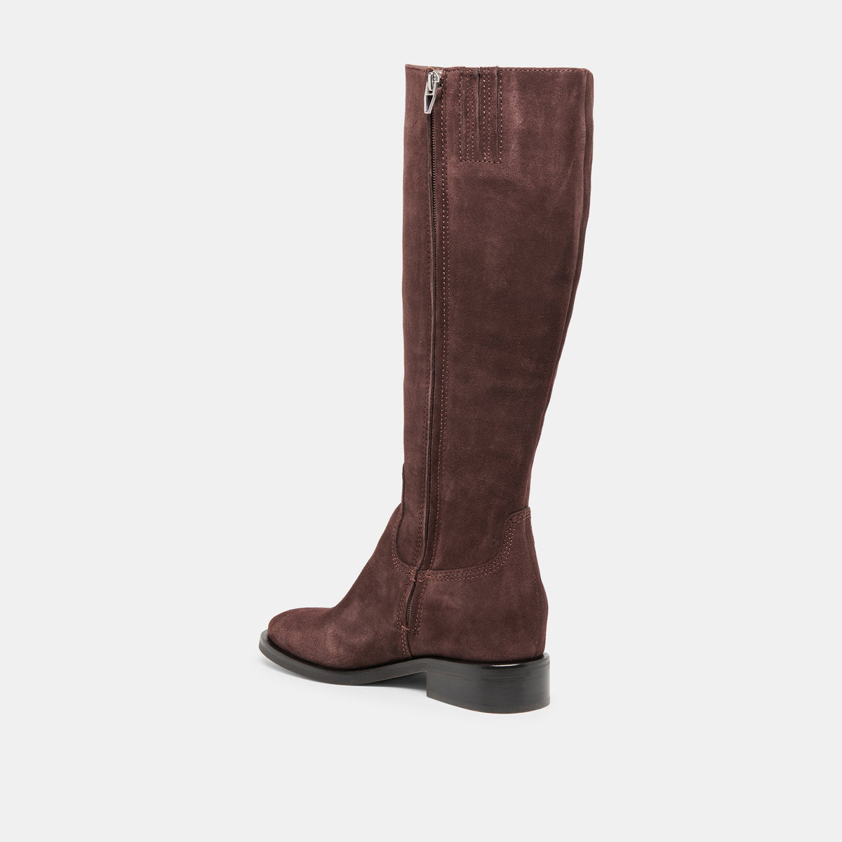 Dolce Vita SHOES Kilian H2O Waterproof Mahogany Suede Wide Calf Boots