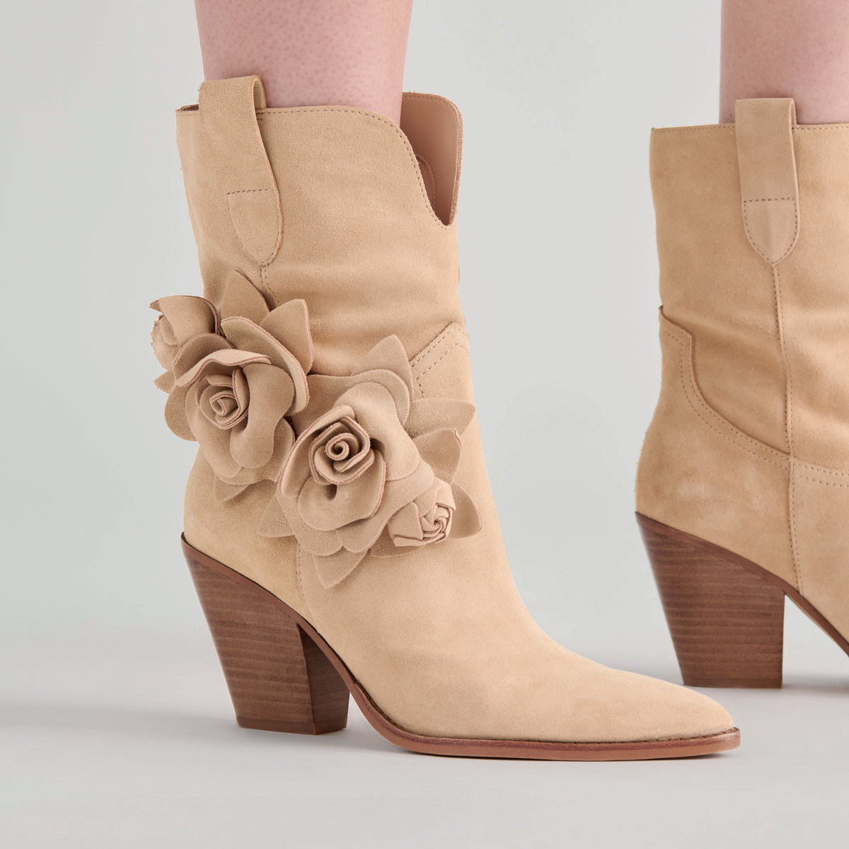 Dolce Vita SHOES Jakel Camel Suede Boots