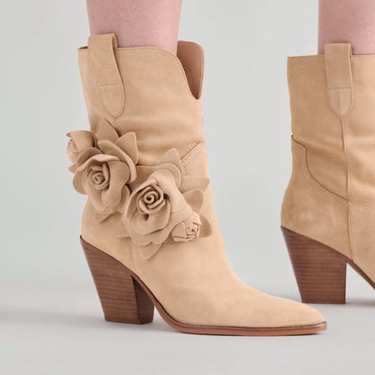 Dolce Vita SHOES Jakel Camel Suede Boots