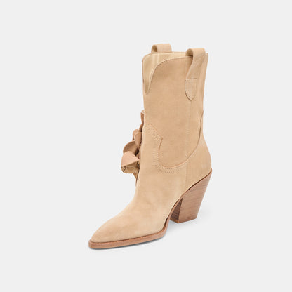 Dolce Vita SHOES Jakel Camel Suede Boots