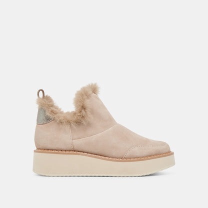 Dolce Vita SHOES ARDY PLUSH H2O BOOTIES TAUPE SUEDE
 – Dolce Vita