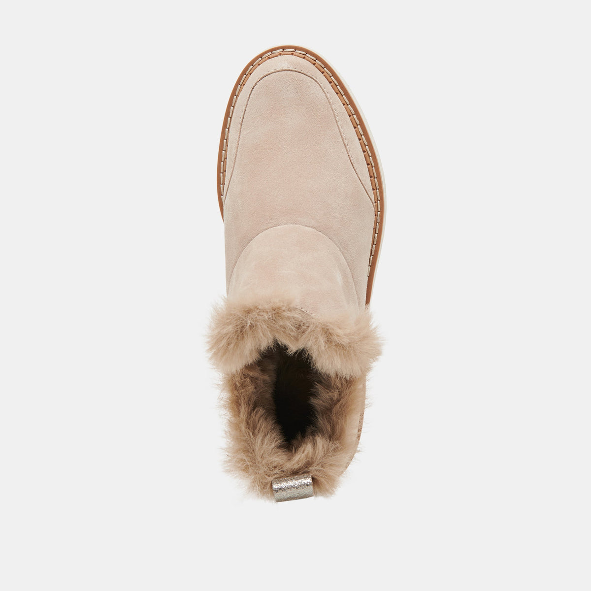 Dolce Vita SHOES ARDY PLUSH H2O BOOTIES TAUPE SUEDE
 – Dolce Vita